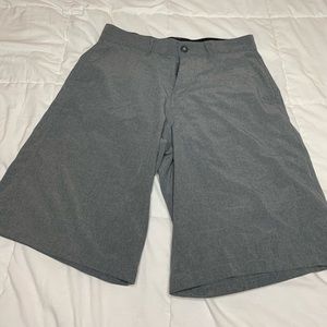 2pairs of gray OP brand skim/board shorts
